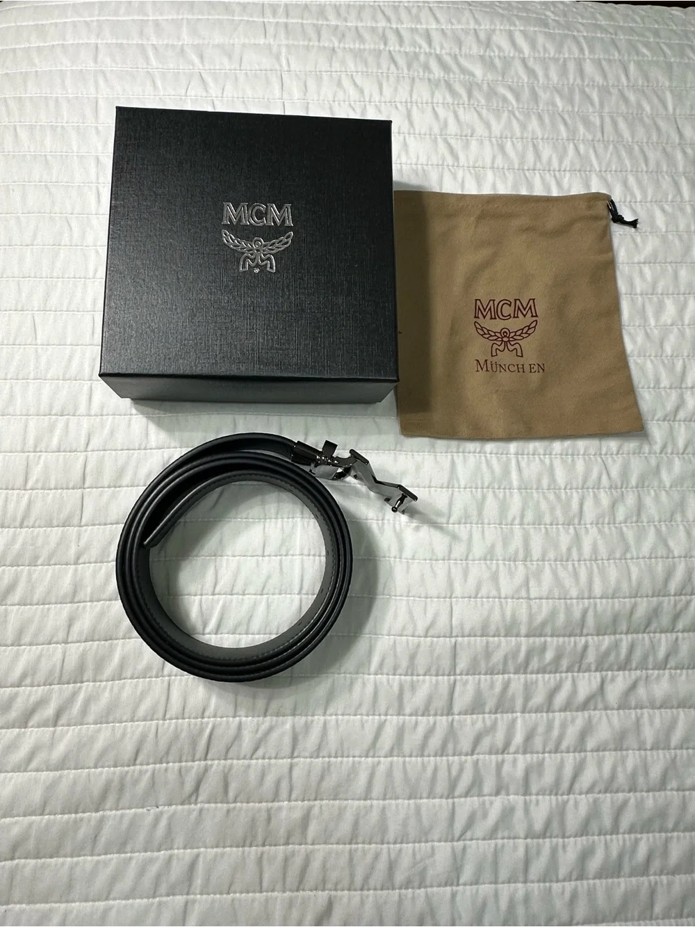 Black MCM Belt